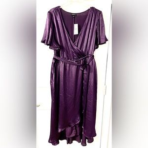 NWT Torrid purple dress size 1 (14-16)